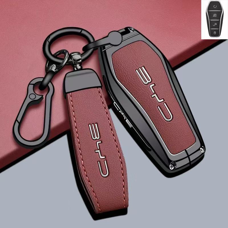 【2022-2025】 เหมาะสำหรับฝาครอบกุญแจ BYD BYD นกนางนวล E9 ซีลโลมา E7 ฉิน, เพลง, หยวน, Tang และ Han L H