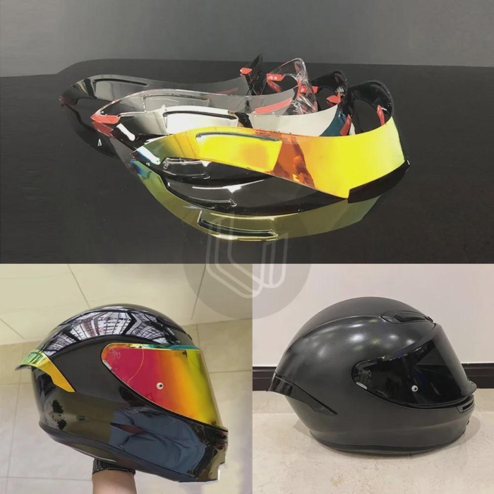 Motorcycle Rear Trim Helmet Spoiler Case For AGV K6 Helmet Accessories