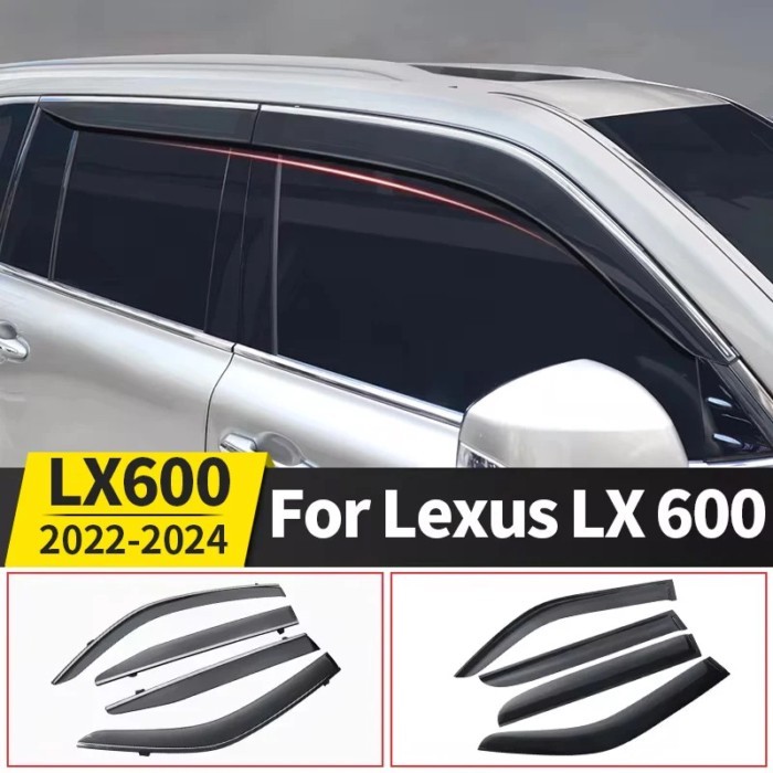 For 2022 2023 2024 Lexus LX600 LX500D Windows Vent Visor Flow Deflector LX Upgrade Exterior Accesso
