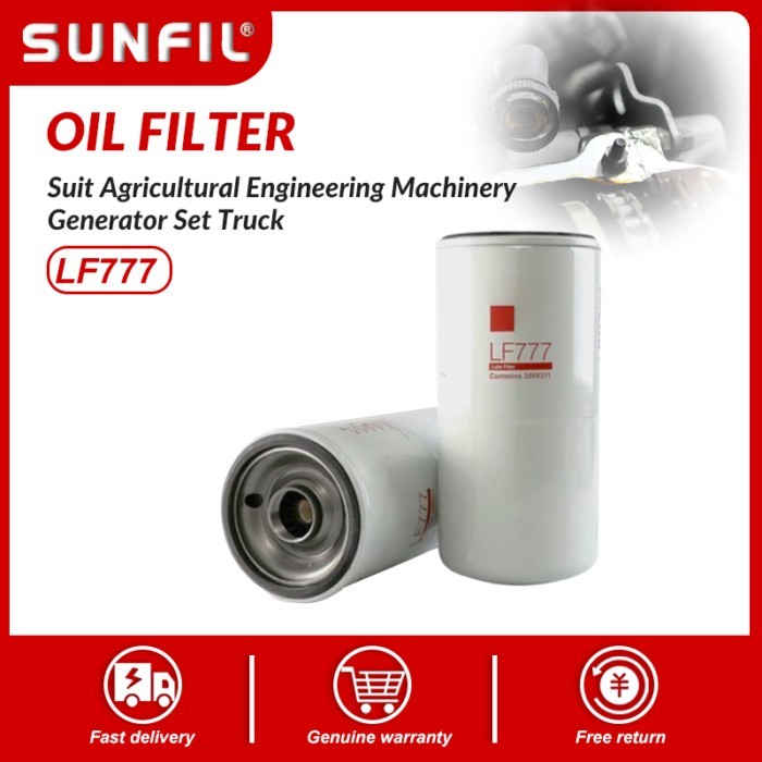 LF777 P550777 Oil Filter Suit Engine Agricultural Machinery Engineering Machinery Generator Set Tru