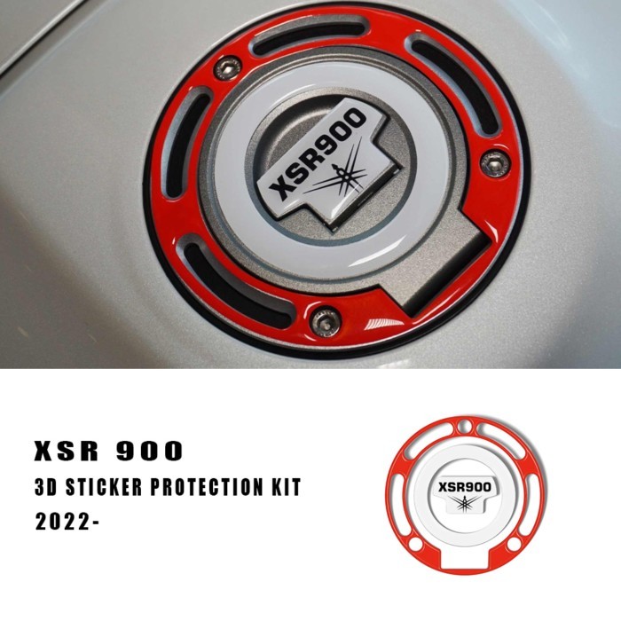 For XSR 900 Sticker Motorcycle 3D Sticker Protecting Fuel Tank Cap Accessories Decoration XSR900 xs