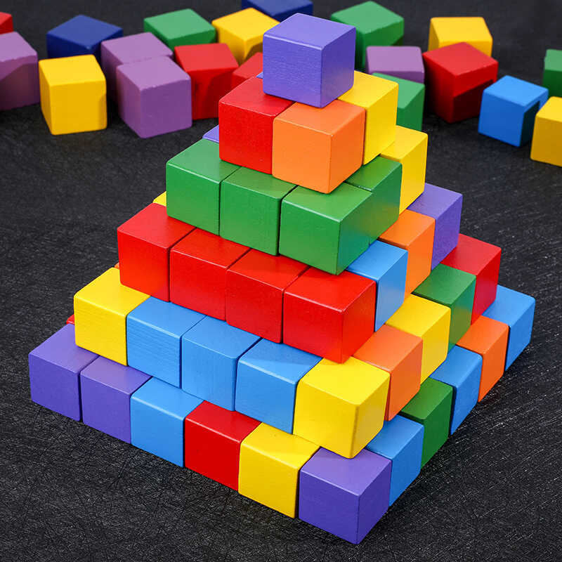Cube Building Blocks คณิตศาสตร์ช่วยสอน Cube Building Blocks Square Building Blocks ประถม