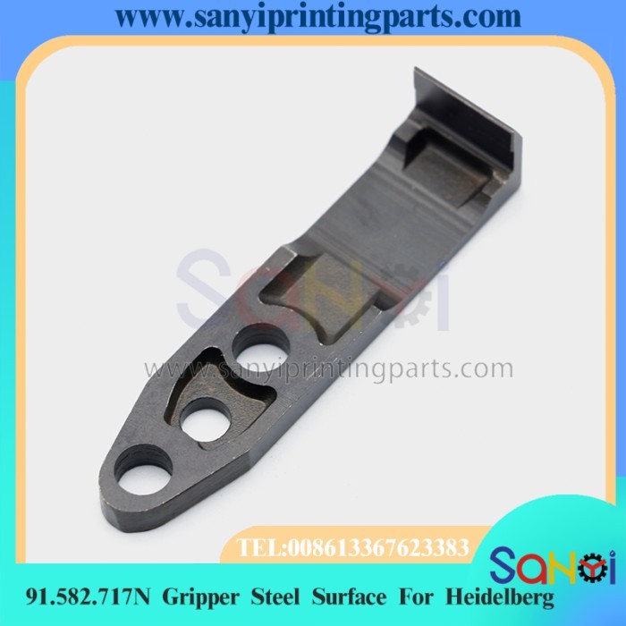 1 Piece 71x16x4.9MM Steel Surface 91.582.717N Gripper For Heidelberg Printing Machine Parts