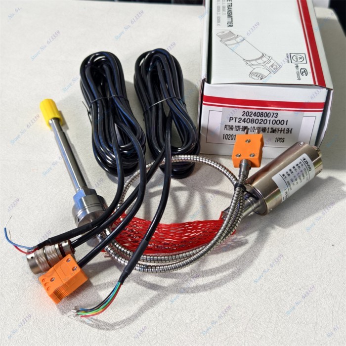 ZHYQ PT124G-123T-50Mpa-1/2-152/460-3.33 mV/V-6-K-0.5% Melt Pressure Sensor 6 Pins 50Mpa Output 3.33