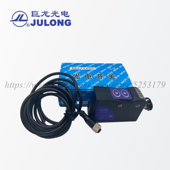 JL-50 JULONG RGB  intelligent color code photoelectric sensor comparison sensor
