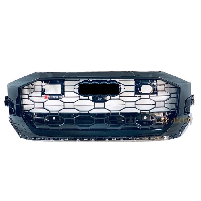RSQ8 bumper grille with ACC facelift parts front grill fit for Audi Q8 SQ8 bodykit 2020 2021