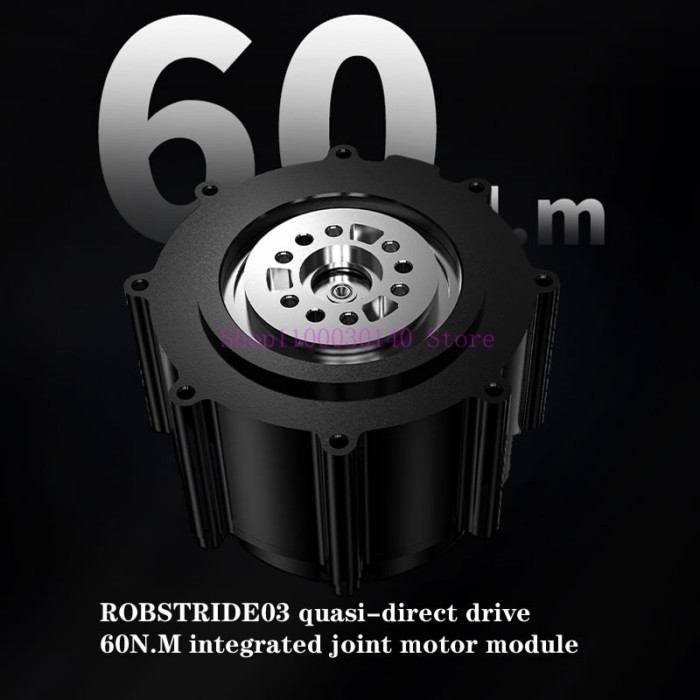 Quasi-direct drive 60N.M integrated joint motor module ROBSTRIDE03 , three-in-one motor, planetary