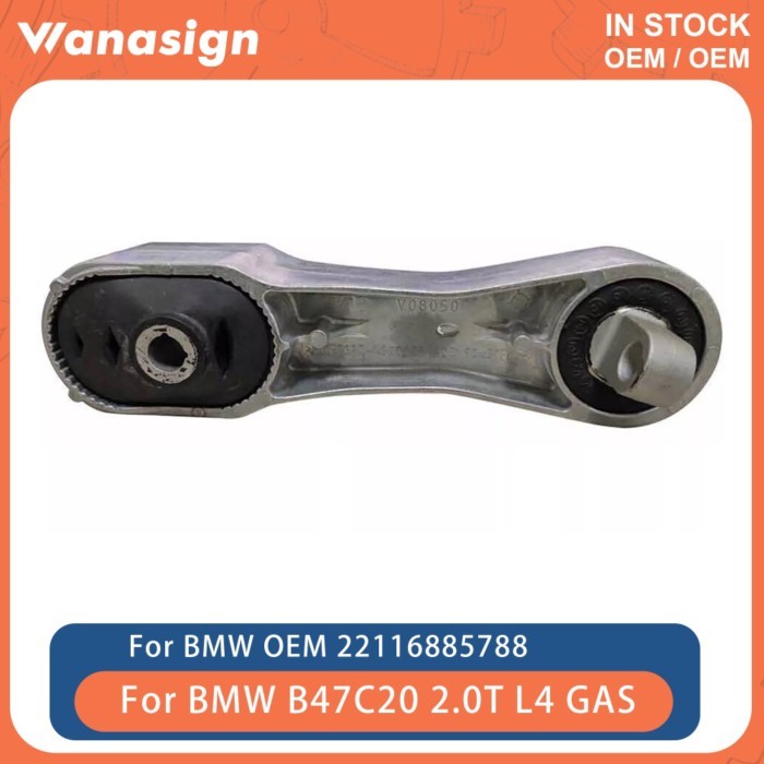 Engine Rear Left Trans Motor Mount Set Fit 1.2 1.5 2.0 T For BMW MINI X1 X2 F55 F56 B38A15 B48A20 B