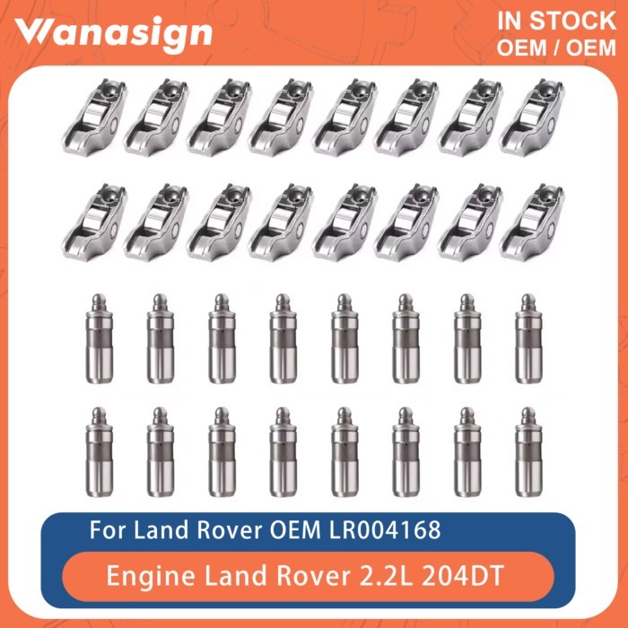 Engine Valve lifter Rocker Arm Set Fit 2.2 L For Land Rover Jaguar Rand Rover Discovery 4HK L359 L5