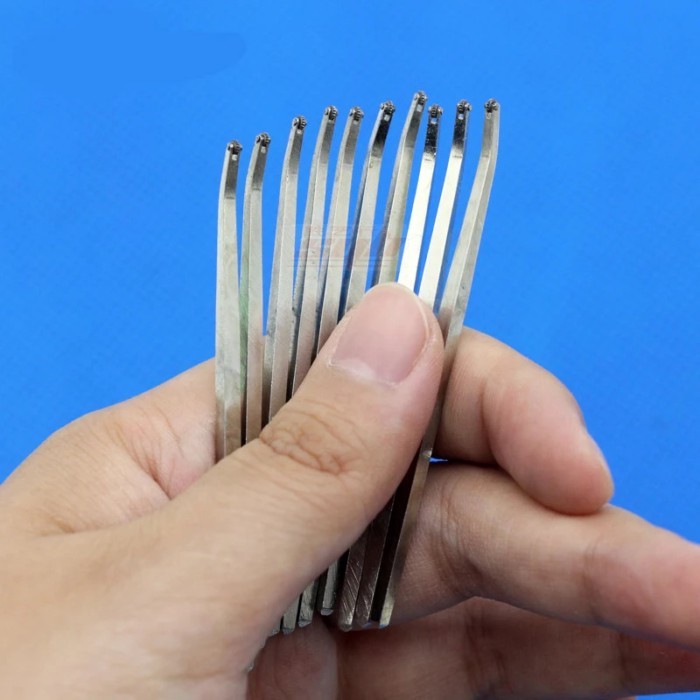 size 5-15 Millgrain Wheels 11pcs HSSL Square Handle 67mm Jewelry Making Tools Knife For Graving Jew