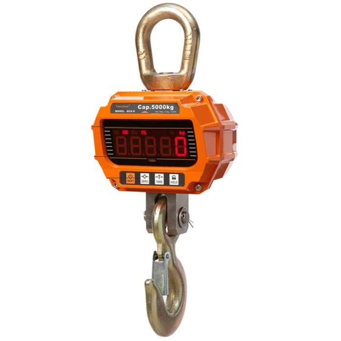 5000KG/2KG Crane Scale 220V Digital Crane Scale Digital Scale Electronic Weighing Scale for Hunting