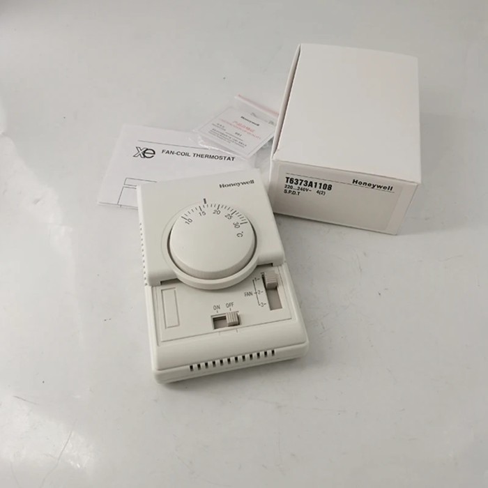 Honeywell Type Central Air Conditioning Panel T6373A1108 Single Cold Thermostat