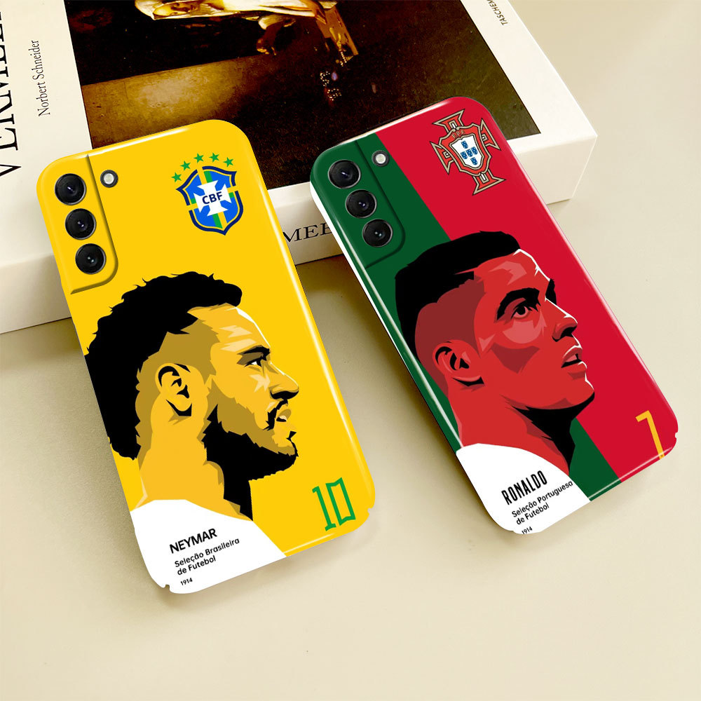 เคสโทรศัพท์ Ronaldo Neymar 604B สําหรับ Samsung S20 S21 S22 S23 S24 S25 S26 Ultra Plus FE A55 A57 A5