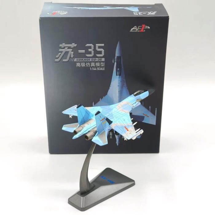AF1 1: 144 China Air Force SU 35 Super Guard Fighter SU-35 Alloy สินค้าสําเร็จรูปเครื่องบินทหารรุ่น 