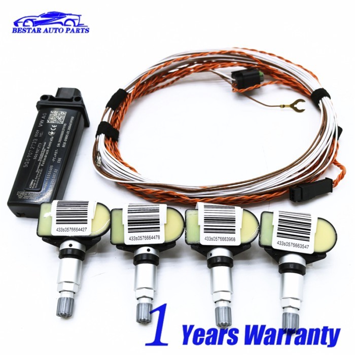 4M0907273B 5Q0907275B TPMS Tire Pressure Sensor Monitoring System For AUDI