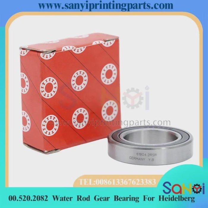 Best Quality 00.520.2082 Water Rod Gear Bearing For Heidelberg SM74 Printing Machine Parts