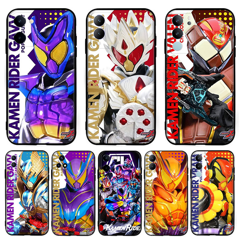 ซิลิโคนสีดํา TPU เคสโทรศัพท์อะนิเมะ Kamen Rider [T-3] สําหรับ Vivo U3 Y19 S1 S16 S17 S19 Pro S17 S17