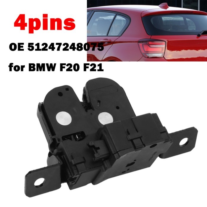 4 Pins Car Tailgate Lock Trunk Lock Actuator for BMW 1 Series F20 F21 2010-2015 i3 2013-2017 512472