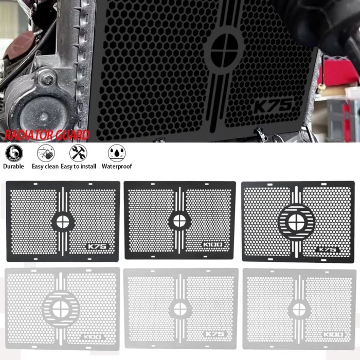 For BMW K75 K100 K 75 100 k75 Cafe Racer Motorcycle Radiator Grille Cover Guard Protetor Protection