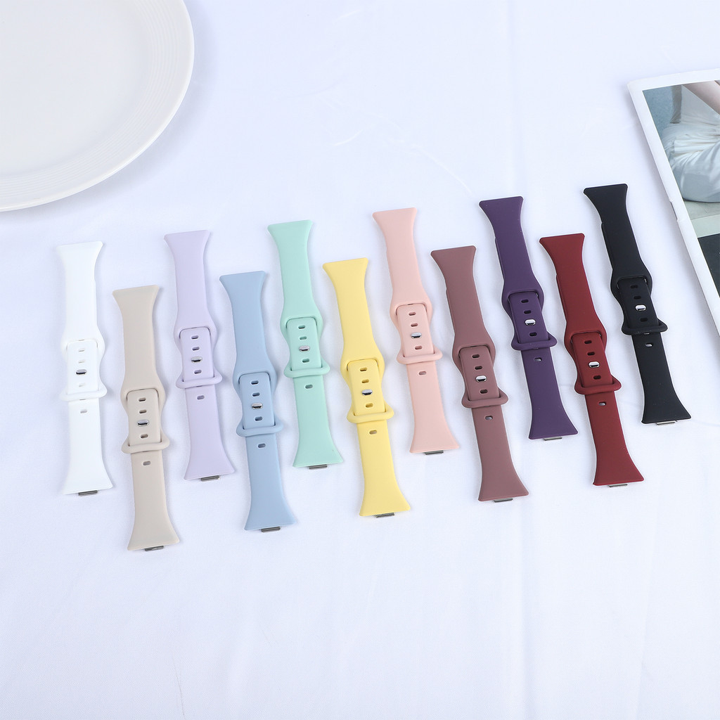 สายซิลิโคนแบบสปอร์ตสําหรับนาฬิกา Huawei Fit 3/Fit 4 /Fit 4 Pro Slim ยางรัดสายรัดข้อมือเข็มขัดสร้อยข้อมือเปลี่ยนอุปกรณ์เสริมสําหรับSmartwatch Huawei Fit 3/Fit 4 /Fit 4 Pro - รูปที่ 6