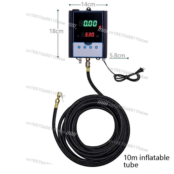 Air Pump Tire Shop Auto Repair Shop Inflation Equipment,Fully Automatic Tire Inflator Wall-Mounted