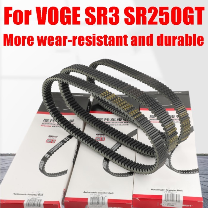 For VOGE SR3 SR 3 250 SR250GT SR250 GT SR 250GT SR 250 GT Motorcycle Accessories Transmission Belt