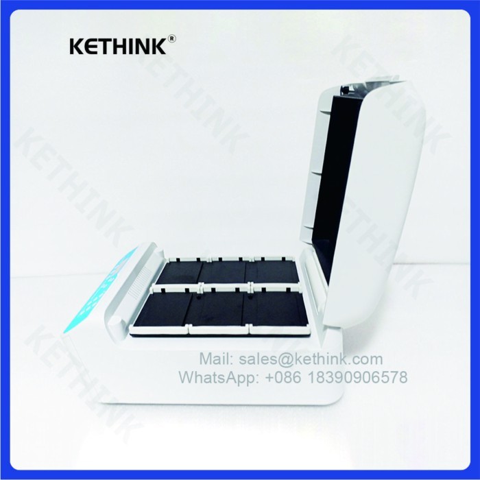 Dry Block Temperature Calibrator KT-TS400 Lab 6 Micro Plate Shaker Machine Horizontal Shaking