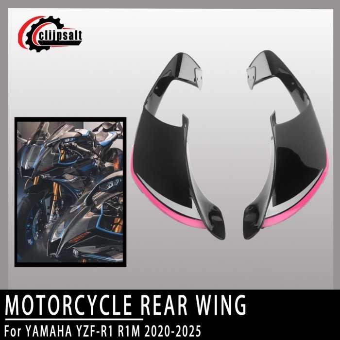 For Yamaha YZF R1 R1M 2020-2025 YZF-R1 2020 2021 2022 2023 2024 2025 Motorcycle Spoiler Wing Fixed