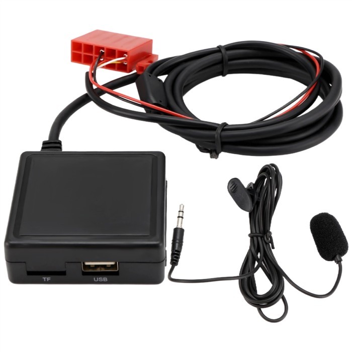 A48M-Professional 150cm Bluetooth Adapter for Mercedes W124 W140 W210 BE2210 BE1650 Handfree USB Au