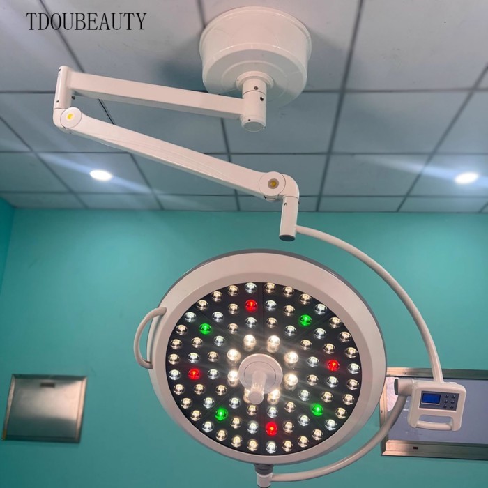 Double Head Flower Type Ceiling LED Surgery Shadowless Operating Surgical Lamp Operation Theatre OT