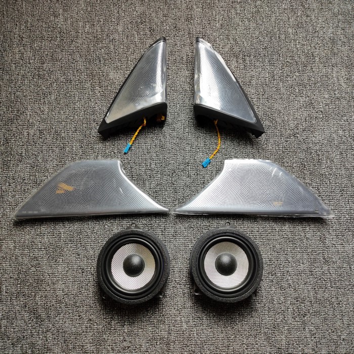 HYD B&W Speaker Cover 8 Pcs Ambient Light for BMW Series 5 G30 G38 Car Ambient Lighting 525 528 530