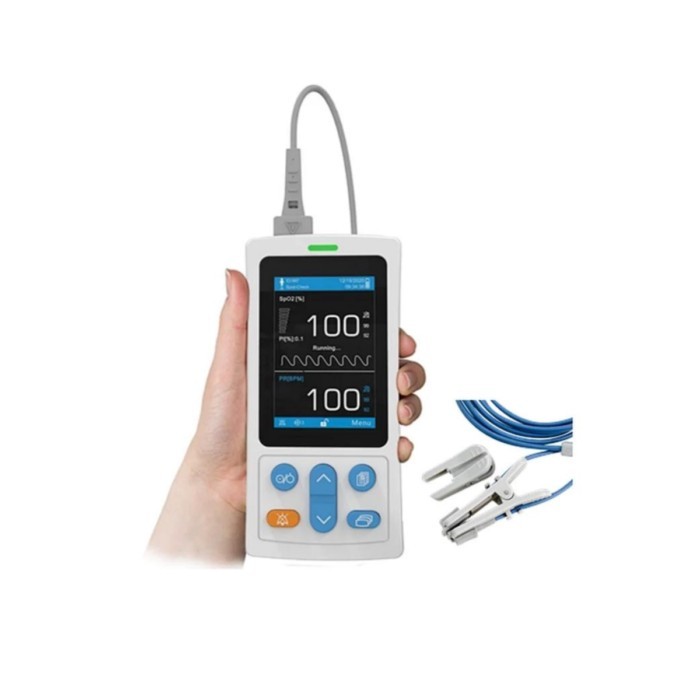 Vet Handheld Pulse Oximeter Finger Tip SpO2 Veterinary Pulse Oximeter