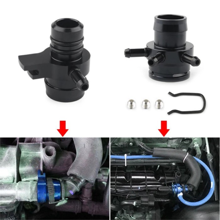 Turbo Boost Tap For Volkswagen Golf CC Shangkuo 2 generation EA888 1.8T 2.0T EA113 vacuum three-way