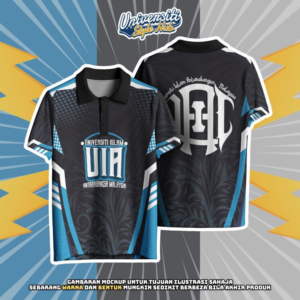 เสื้อผ้า Universiti Edisi UIA V3 [XS-5XL]