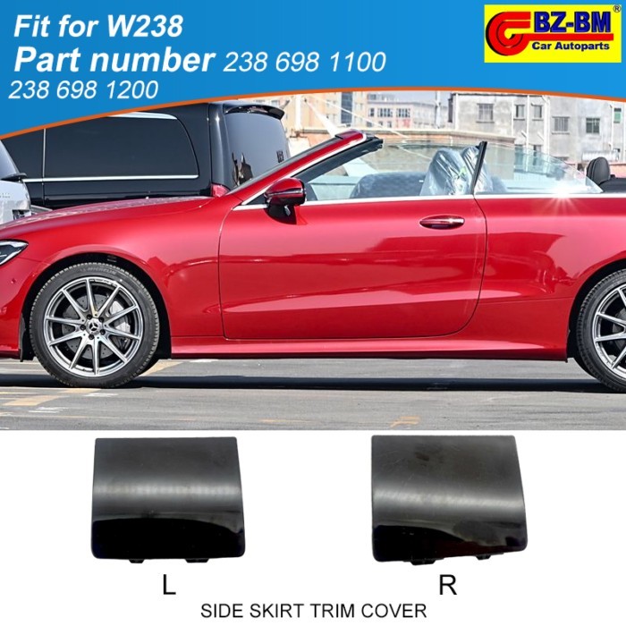 Front Side Skirt Trim Cover for Mercedes Benz E Class Coupe W238 C238 2386981100 2386981200 2388851