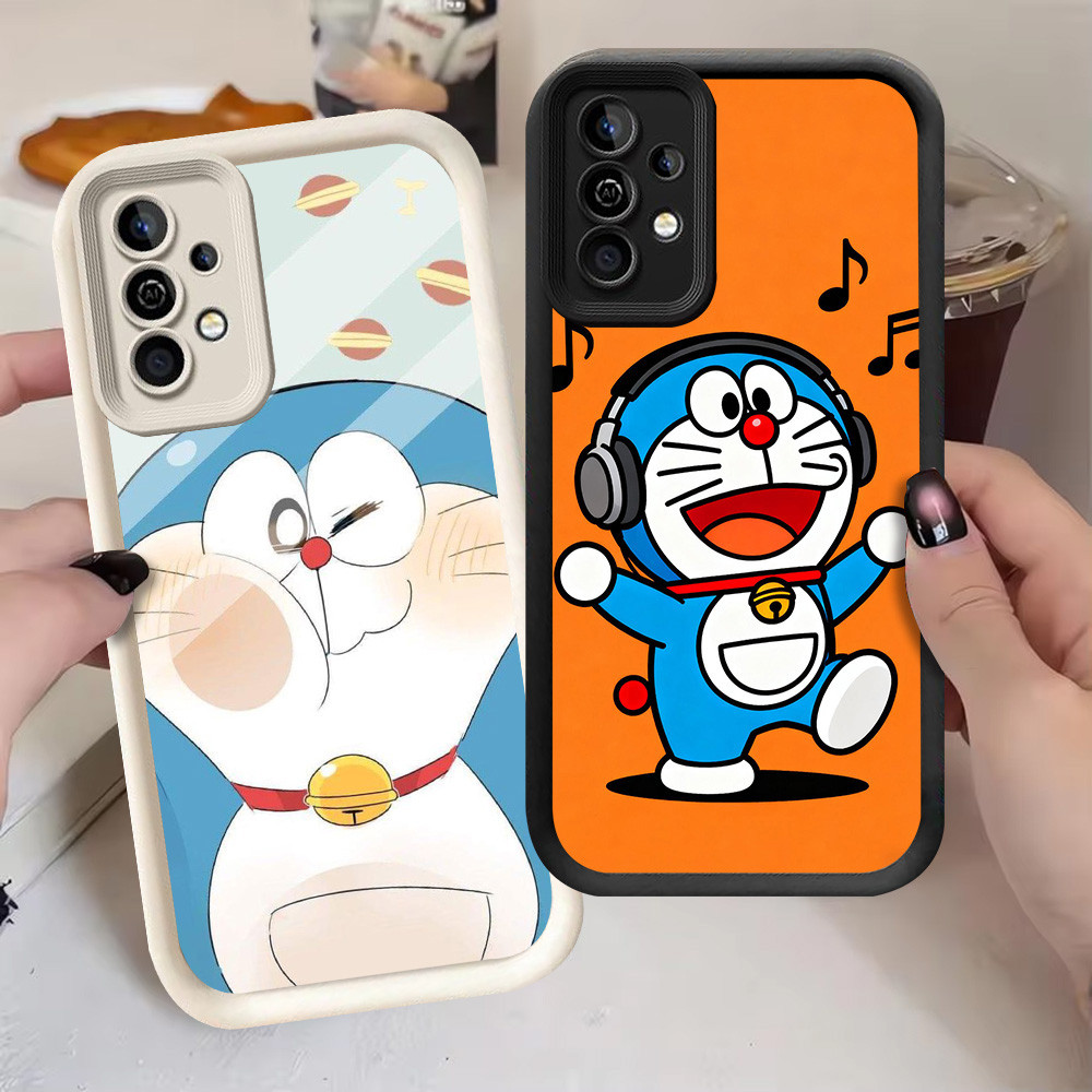 G-58 Doraemon ปลอกน่ารักสําหรับ Samsung A36 A16 A56 A24 A54 A15 A14 5G