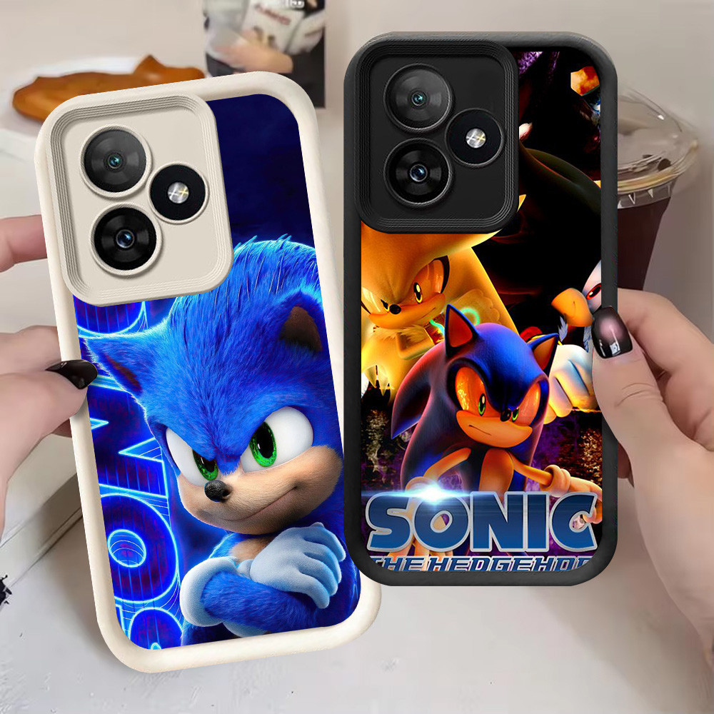 G-71 เคส Super Sonic สําหรับ Realme C33 Narzo N55 N53 GT N61 NEO6 SE C63 6 5G