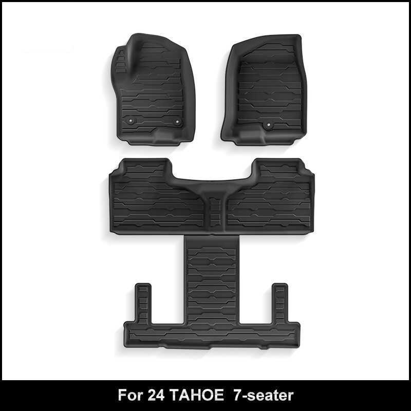 เหมาะสําหรับ 24 Chevrolet TAHOE TAHOE เสื่อรถรถพิเศษเฉพาะ TPE เสื่อ Trunk Mats