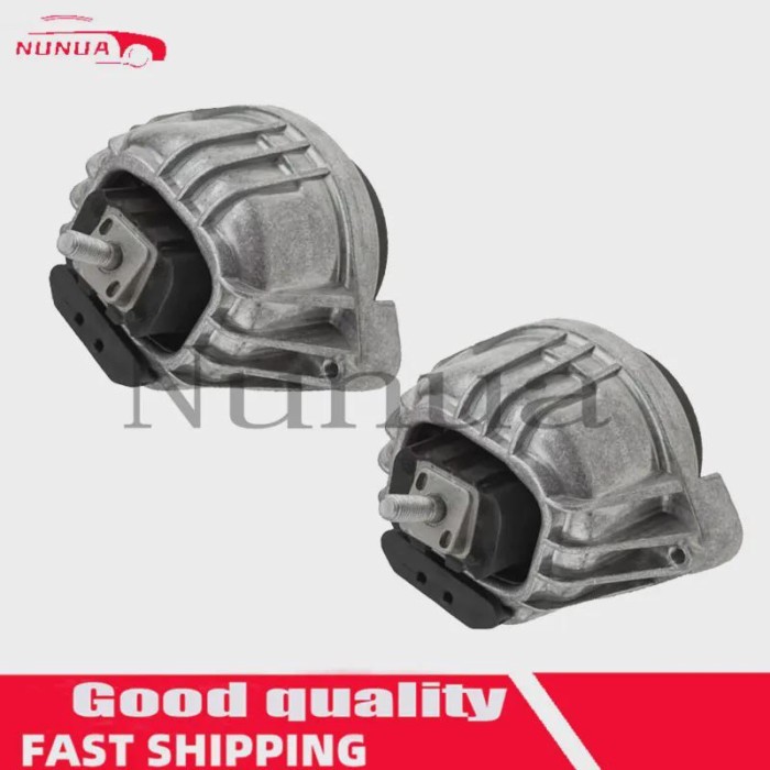 2PCS Motor Mounts Engine Support Kit For BMW 320d 318d 316d 2.0d E81 E82 E87 E88 E90 E91 E92 E93 X1
