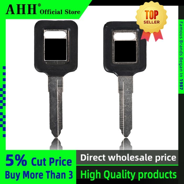 AHH Motorcycle Replacement Keys Uncut For KAWASAKI ZZR250 ZZR400 ZXR250 ZXR400 ZRX400 KDX 250 ZXR 4