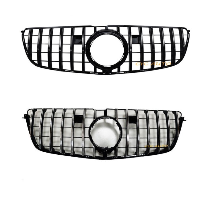 X166 hot sale Front Grille GL63 GT Style bumper grill for Mercedes Benz GL Class X166 2013 2014 201