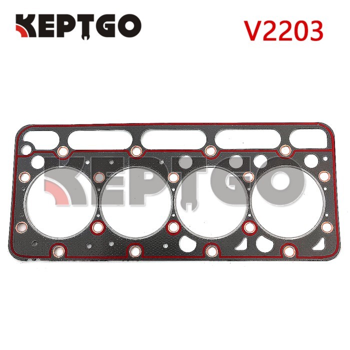 New V2203 V2203T V2403 Cylinder Head Gasket For kubota Overhaul Rebuild Gasket