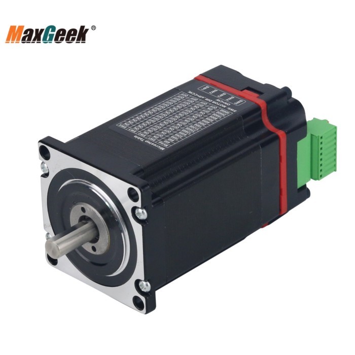 Maxgeek 57-56 Integrated Nema 23 Closed Loop Stepper Motor Stepping Motor and Driver in One for CNC