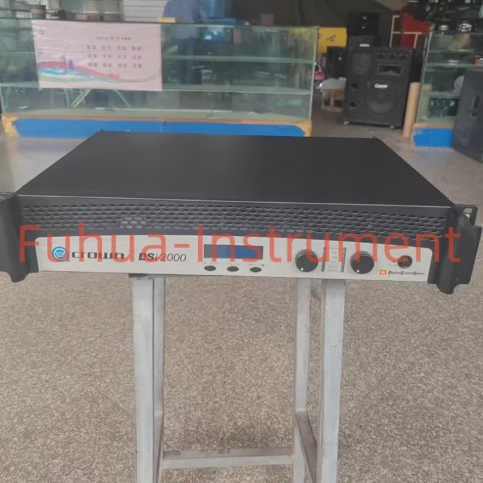 1 PCS Crown DSi2000 Amplifier Working USED In Good Conditon