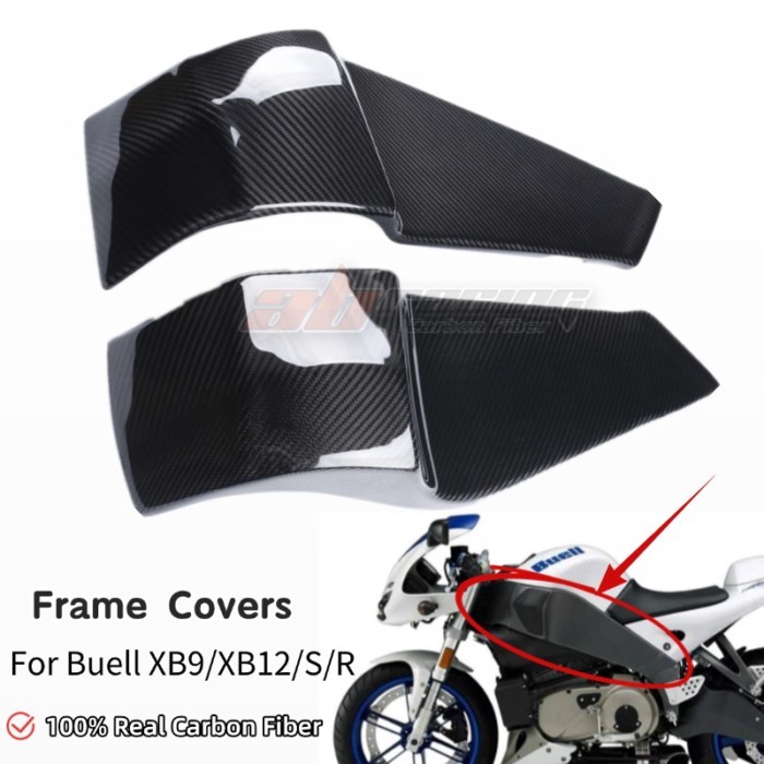 Frame Cover Fairings For Buell XB9R/XB9S/XB9SX/XB12R/XB12S Full Carbon Fiber 100%