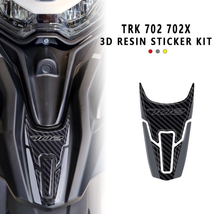 2023 TRK702X Sticker 3D Gel Epoxy Sticker Kit 3D Motorcycle front end Protection Sticker For Benell