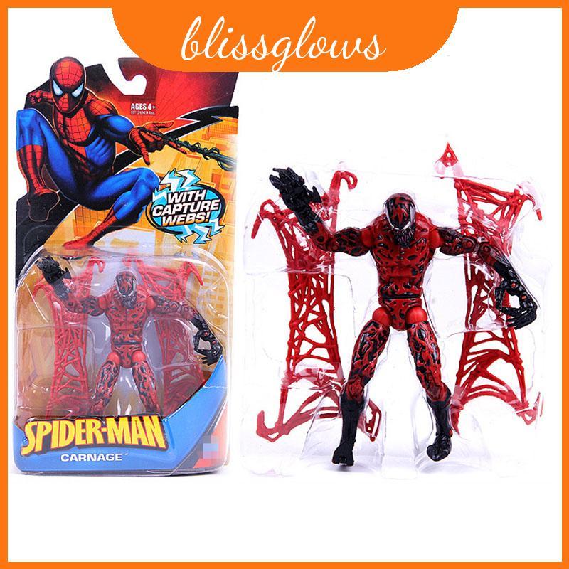 สนุก Marvel Superhero รูปของเล่น Featuring Cool Spider Man Venom และ Lizard ตุ๊กตาที่สมบูรณ์แบบสําหร