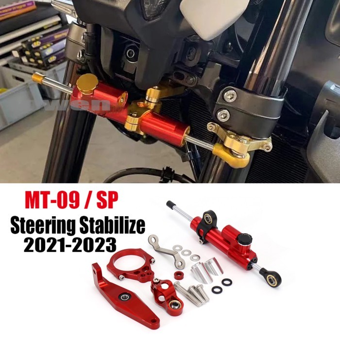 Motorcycle Steering Stabilize Damper Bracket For Yamaha MT 09 MT-09 MT09 SP MT09 MT-09 MT 09 SP 202