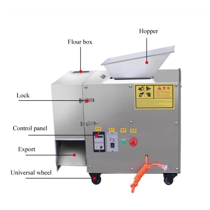 Dough Divider Cutting Machine  Dough Ball Making Machine  Pizza Dough Ball Machine