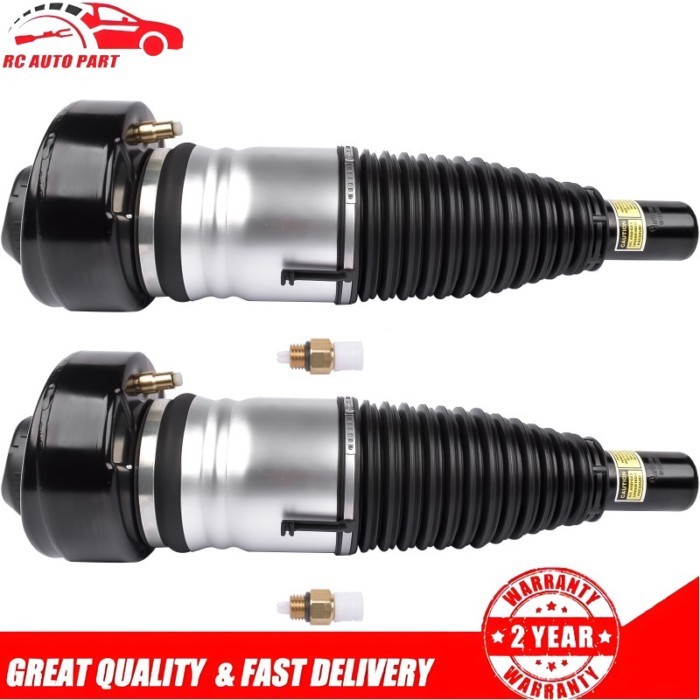2X Front Left Right Air Suspension Shock Struts for Audi A8 4N8 2018- 4N4616039F 4N4616039G 4N46160